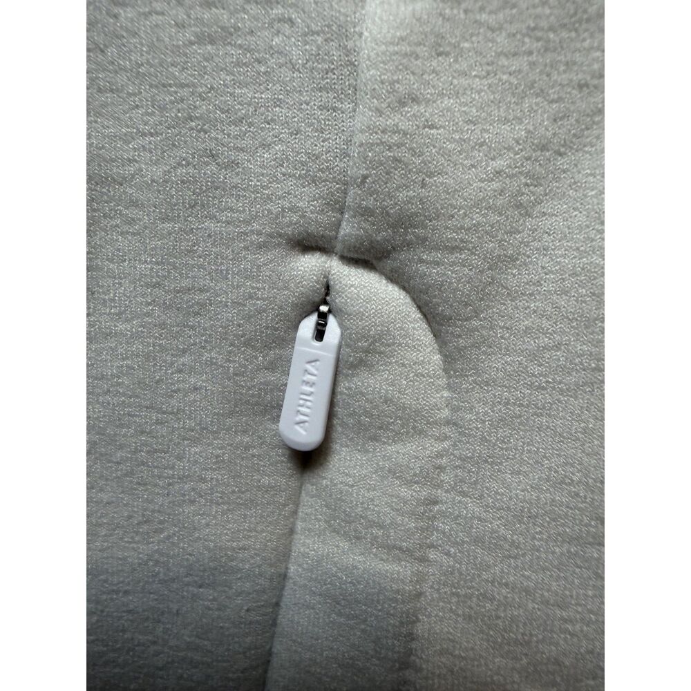 Athleta Ivory Fleece Cowl Neck Pullover Medium - Picture 7 of 10